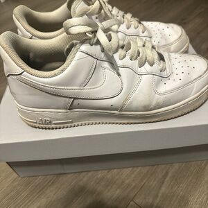 Nike White Air Force 1 Sneakers